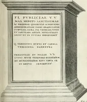 Picture 139 of 439 from I.[-VI.] pars Romanae vrbis topographiae & antiquitatum, quâ succinctê & breviter describuntur omnia quae tam publicê quam privatim videntur anim-adversione digna: (1597), leaf 250