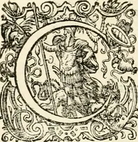An illustration from I.[-VI.] pars Romanae vrbis topographiae & antiquitatum, quâ succinctê & breviter describuntur omnia quae tam publicê quam privatim videntur anim-adversione digna: (1597)