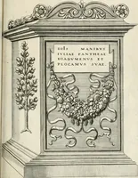 An illustration from I.[-VI.] pars Romanae vrbis topographiae & antiquitatum, quâ succinctê & breviter describuntur omnia quae tam publicê quam privatim videntur anim-adversione digna: (1597)