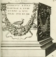 Picture 183 of 439 from I.[-VI.] pars Romanae vrbis topographiae & antiquitatum, quâ succinctê & breviter describuntur omnia quae tam publicê quam privatim videntur anim-adversione digna: (1597), leaf 346