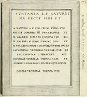 Picture 184 of 439 from I.[-VI.] pars Romanae vrbis topographiae & antiquitatum, quâ succinctê & breviter describuntur omnia quae tam publicê quam privatim videntur anim-adversione digna: (1597), leaf 348