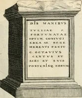 Picture 186 of 439 from I.[-VI.] pars Romanae vrbis topographiae & antiquitatum, quâ succinctê & breviter describuntur omnia quae tam publicê quam privatim videntur anim-adversione digna: (1597), leaf 352