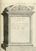 Picture 188 of 439 from I.[-VI.] pars Romanae vrbis topographiae & antiquitatum, quâ succinctê & breviter describuntur omnia quae tam publicê quam privatim videntur anim-adversione digna: (1597), leaf 354