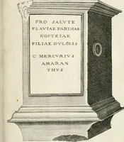 Picture 189 of 439 from I.[-VI.] pars Romanae vrbis topographiae & antiquitatum, quâ succinctê & breviter describuntur omnia quae tam publicê quam privatim videntur anim-adversione digna: (1597), leaf 356