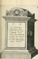 An illustration from I.[-VI.] pars Romanae vrbis topographiae & antiquitatum, quâ succinctê & breviter describuntur omnia quae tam publicê quam privatim videntur anim-adversione digna: (1597)
