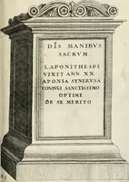 Picture 192 of 439 from I.[-VI.] pars Romanae vrbis topographiae & antiquitatum, quâ succinctê & breviter describuntur omnia quae tam publicê quam privatim videntur anim-adversione digna: (1597), leaf 362