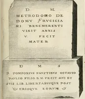 Picture 197 of 439 from I.[-VI.] pars Romanae vrbis topographiae & antiquitatum, quâ succinctê & breviter describuntur omnia quae tam publicê quam privatim videntur anim-adversione digna: (1597), leaf 372