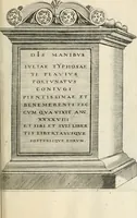 Picture 214 of 439 from I.[-VI.] pars Romanae vrbis topographiae & antiquitatum, quâ succinctê & breviter describuntur omnia quae tam publicê quam privatim videntur anim-adversione digna: (1597), leaf 404