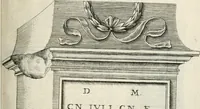 An illustration from I.[-VI.] pars Romanae vrbis topographiae & antiquitatum, quâ succinctê & breviter describuntur omnia quae tam publicê quam privatim videntur anim-adversione digna: (1597)
