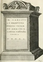 Picture 226 of 439 from I.[-VI.] pars Romanae vrbis topographiae & antiquitatum, quâ succinctê & breviter describuntur omnia quae tam publicê quam privatim videntur anim-adversione digna: (1597), leaf 426