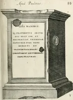 Picture 234 of 439 from I.[-VI.] pars Romanae vrbis topographiae & antiquitatum, quâ succinctê & breviter describuntur omnia quae tam publicê quam privatim videntur anim-adversione digna: (1597), leaf 440