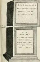 Picture 237 of 439 from I.[-VI.] pars Romanae vrbis topographiae & antiquitatum, quâ succinctê & breviter describuntur omnia quae tam publicê quam privatim videntur anim-adversione digna: (1597), leaf 446