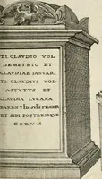 Picture 241 of 439 from I.[-VI.] pars Romanae vrbis topographiae & antiquitatum, quâ succinctê & breviter describuntur omnia quae tam publicê quam privatim videntur anim-adversione digna: (1597), leaf 454