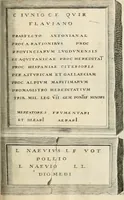 An illustration from I.[-VI.] pars Romanae vrbis topographiae & antiquitatum, quâ succinctê & breviter describuntur omnia quae tam publicê quam privatim videntur anim-adversione digna: (1597)