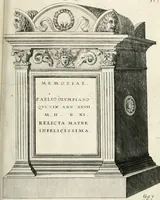 An illustration from I.[-VI.] pars Romanae vrbis topographiae & antiquitatum, quâ succinctê & breviter describuntur omnia quae tam publicê quam privatim videntur anim-adversione digna: (1597)