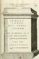 Picture 279 of 439 from I.[-VI.] pars Romanae vrbis topographiae & antiquitatum, quâ succinctê & breviter describuntur omnia quae tam publicê quam privatim videntur anim-adversione digna: (1597), leaf 530