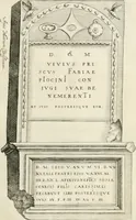 An illustration from I.[-VI.] pars Romanae vrbis topographiae & antiquitatum, quâ succinctê & breviter describuntur omnia quae tam publicê quam privatim videntur anim-adversione digna: (1597)