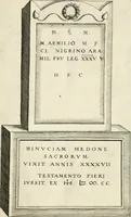 Picture 300 of 439 from I.[-VI.] pars Romanae vrbis topographiae & antiquitatum, quâ succinctê & breviter describuntur omnia quae tam publicê quam privatim videntur anim-adversione digna: (1597), leaf 606
