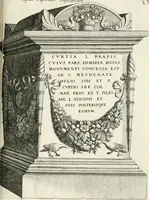 Picture 312 of 439 from I.[-VI.] pars Romanae vrbis topographiae & antiquitatum, quâ succinctê & breviter describuntur omnia quae tam publicê quam privatim videntur anim-adversione digna: (1597), leaf 632
