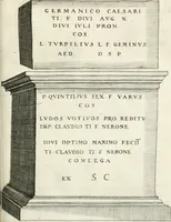 Picture 316 of 439 from I.[-VI.] pars Romanae vrbis topographiae & antiquitatum, quâ succinctê & breviter describuntur omnia quae tam publicê quam privatim videntur anim-adversione digna: (1597), leaf 642