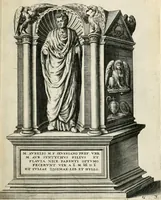 Picture 12 of 439 from I.[-VI.] pars Romanae vrbis topographiae & antiquitatum, quâ succinctê & breviter describuntur omnia quae tam publicê quam privatim videntur anim-adversione digna: (1597), leaf 68