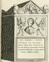 An illustration from I.[-VI.] pars Romanae vrbis topographiae & antiquitatum, quâ succinctê & breviter describuntur omnia quae tam publicê quam privatim videntur anim-adversione digna: (1597)