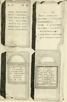 An illustration from I.[-VI.] pars Romanae vrbis topographiae & antiquitatum, quâ succinctê & breviter describuntur omnia quae tam publicê quam privatim videntur anim-adversione digna: (1597)