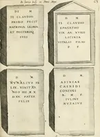 An illustration from I.[-VI.] pars Romanae vrbis topographiae & antiquitatum, quâ succinctê & breviter describuntur omnia quae tam publicê quam privatim videntur anim-adversione digna: (1597)