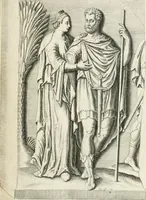 An illustration from I.[-VI.] pars Romanae vrbis topographiae & antiquitatum, quâ succinctê & breviter describuntur omnia quae tam publicê quam privatim videntur anim-adversione digna: (1597)