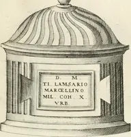 Picture 380 of 439 from I.[-VI.] pars Romanae vrbis topographiae & antiquitatum, quâ succinctê & breviter describuntur omnia quae tam publicê quam privatim videntur anim-adversione digna: (1597), leaf 764
