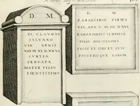 Picture 394 of 439 from I.[-VI.] pars Romanae vrbis topographiae & antiquitatum, quâ succinctê & breviter describuntur omnia quae tam publicê quam privatim videntur anim-adversione digna: (1597), leaf 800