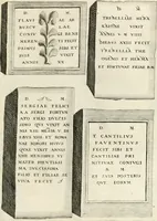 An illustration from I.[-VI.] pars Romanae vrbis topographiae & antiquitatum, quâ succinctê & breviter describuntur omnia quae tam publicê quam privatim videntur anim-adversione digna: (1597)