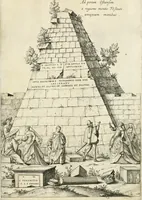 An illustration from I.[-VI.] pars Romanae vrbis topographiae & antiquitatum, quâ succinctê & breviter describuntur omnia quae tam publicê quam privatim videntur anim-adversione digna: (1597)