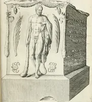 An illustration from I.[-VI.] pars Romanae vrbis topographiae & antiquitatum, quâ succinctê & breviter describuntur omnia quae tam publicê quam privatim videntur anim-adversione digna: (1597)