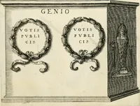 Picture 425 of 439 from I.[-VI.] pars Romanae vrbis topographiae & antiquitatum, quâ succinctê & breviter describuntur omnia quae tam publicê quam privatim videntur anim-adversione digna: (1597), leaf 846