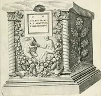 Picture 429 of 439 from I.[-VI.] pars Romanae vrbis topographiae & antiquitatum, quâ succinctê & breviter describuntur omnia quae tam publicê quam privatim videntur anim-adversione digna: (1597), leaf 850