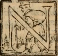 An illustration from Ivliani Avrelii Havrechi, Lessigniensis, v. cl., De cognominibus deorum gentilium libri tres, varijs locis recogniti, & tertia ferè parte aucti ... Accessit rerum ac veborum index luculentissimus (1569)