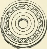 An illustration from Catalogue of the ivory carvings of the Christian era with examples of Mohammedan art and carvings in bone in the Department of British and Mediaeval Antiquities and Ethnography of the British Museum (1909)
