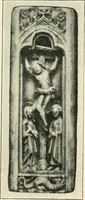 An illustration from Catalogue of the ivory carvings of the Christian era with examples of Mohammedan art and carvings in bone in the Department of British and Mediaeval Antiquities and Ethnography of the British Museum (1909)