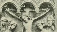 An illustration from Catalogue of the ivory carvings of the Christian era with examples of Mohammedan art and carvings in bone in the Department of British and Mediaeval Antiquities and Ethnography of the British Museum (1909)