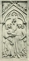 An illustration from Catalogue of the ivory carvings of the Christian era with examples of Mohammedan art and carvings in bone in the Department of British and Mediaeval Antiquities and Ethnography of the British Museum (1909)
