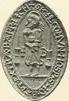 An illustration from Catalogue of the ivory carvings of the Christian era with examples of Mohammedan art and carvings in bone in the Department of British and Mediaeval Antiquities and Ethnography of the British Museum (1909)
