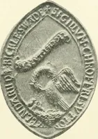 An illustration from Catalogue of the ivory carvings of the Christian era with examples of Mohammedan art and carvings in bone in the Department of British and Mediaeval Antiquities and Ethnography of the British Museum (1909)