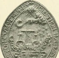 An illustration from Catalogue of the ivory carvings of the Christian era with examples of Mohammedan art and carvings in bone in the Department of British and Mediaeval Antiquities and Ethnography of the British Museum (1909)