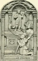 An illustration from Catalogue of the ivory carvings of the Christian era with examples of Mohammedan art and carvings in bone in the Department of British and Mediaeval Antiquities and Ethnography of the British Museum (1909)