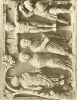 An illustration from Catalogue of the ivory carvings of the Christian era with examples of Mohammedan art and carvings in bone in the Department of British and Mediaeval Antiquities and Ethnography of the British Museum (1909)