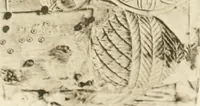 An illustration from Catalogue of the ivory carvings of the Christian era with examples of Mohammedan art and carvings in bone in the Department of British and Mediaeval Antiquities and Ethnography of the British Museum (1909)