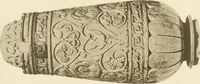 An illustration from Catalogue of the ivory carvings of the Christian era with examples of Mohammedan art and carvings in bone in the Department of British and Mediaeval Antiquities and Ethnography of the British Museum (1909)
