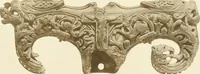 An illustration from Catalogue of the ivory carvings of the Christian era with examples of Mohammedan art and carvings in bone in the Department of British and Mediaeval Antiquities and Ethnography of the British Museum (1909)