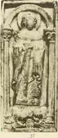 An illustration from Catalogue of the ivory carvings of the Christian era with examples of Mohammedan art and carvings in bone in the Department of British and Mediaeval Antiquities and Ethnography of the British Museum (1909)
